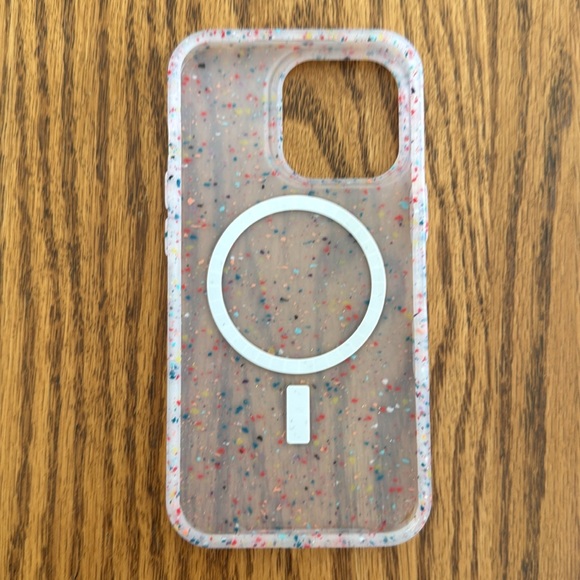 IPhone 13 Pro Otterbox Core Series Case with Mag Safe - White Funfetti - Picture 2 of 5